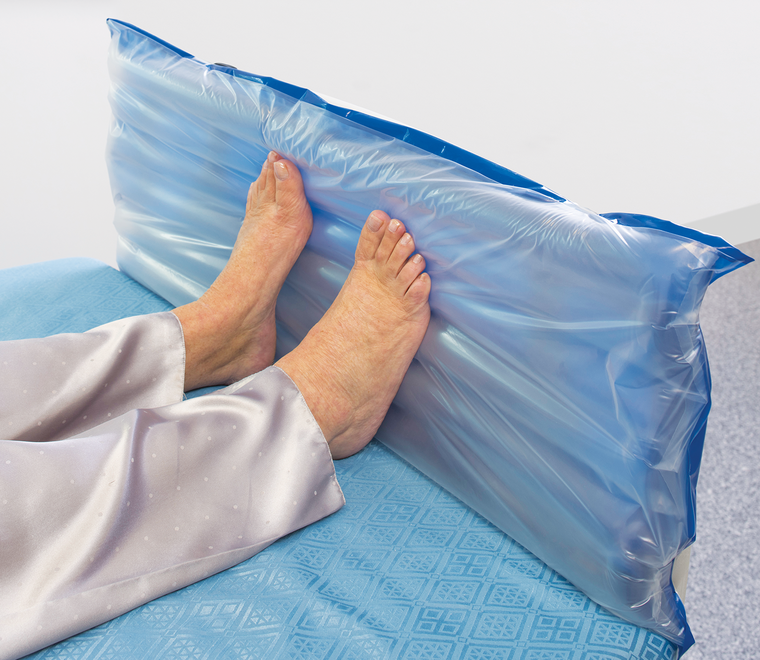 bed protector on mattress to prevent heel wear on bed sheets
